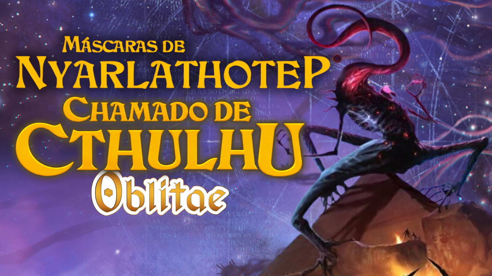 Banner de Máscaras de Nyarlathotep